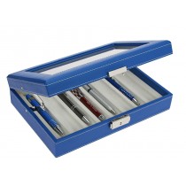 Schreibgeräte-Kassette in blau 266x180x64mm Nr. 73628