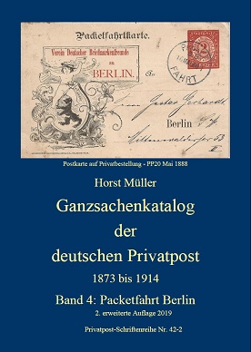 Horst Müller Ganzsachenkatalog der deutschen Privatpost 1873 bis