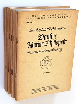 Crüsemann, Friedrich Deutsche Marine-Schiffspost Handbuch und St