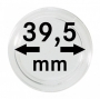 Lindner Münzkapseln 39,5mm Ø per 100 Stück Nr. 2251395P  Münzens
