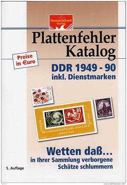 Schantl, Thomas Plattenfehler-Katalog DDR 1949-1990 inkl. Dienst