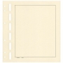 Schaubek Blankoblätter gelblich-weiß mit Rahmen - Albumpapier 10