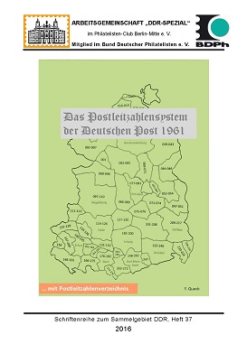 Queck, Fredo Das Postleitzahlensystem der Deutschen Post 1961, …