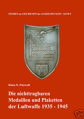 Patzwall, Klaus D. Die nichttragbaren Medaillen und Plaketten de