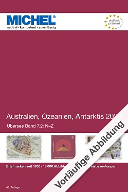 Michel Australien, Ozeanien, Antarktis 2023 (Ü 7.2): Band 2 N–Z