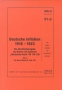 Bechtold, Günter/Oechsner, Helmut P. Deutsche Inflation 1916-192