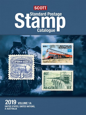 Scott Standard Postage Stamp Catalogue 2019: Volume 1 United Sta