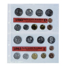 Safe Spezialblatt Nr. 607 für Coin-Compact per 5 Stück