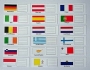Kobra Länderschildchen FEL+Land für Euro-Münzalbum