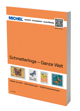 Michel Schmetterlinge - Ganze Welt Motivkatalog  2. Auflage 2019