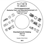 Knaier, Helmut Eisenbahnmotiv-Katalog (Teil 1 – 5) Motivkatalog 
