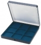 Lindner Kunststoff-Etui 165x165mm blau Nr. 2005  