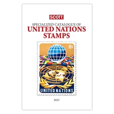 Scott Specialized Catalogue of United Nations Stamps 2023  