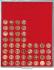 Lindner Münzenbox mit 88 runden Vertiefungen Nr. 2510