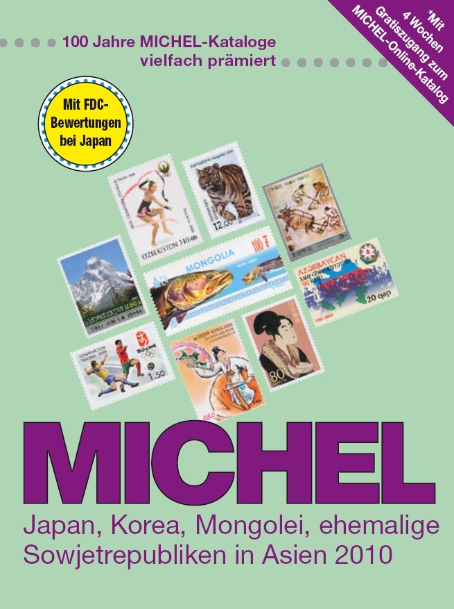 Michel Japan, Korea, Mongolei, ehemalige Sowjetrepubliken Asiens
