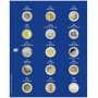Safe TOPset Blatt 2€-Münzen Nachtrag 2020 Nr. 7822-27 ohne Kapse