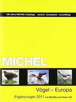 Michel Vögel - Europa Motivkatalog Ergänzungen 2011 mit MICHELso