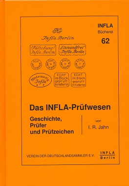 Jahn, Irmin-Rudolf Das Infla-Prüfwesen, Geschichte, Prüfer, Prüf
