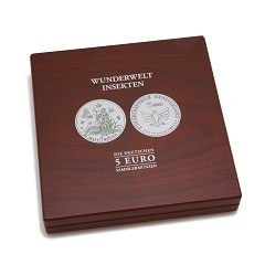 Leuchtturm  Münzetui VOLTERRA für dt. 9 x 5 Euro Münzen "Wunder