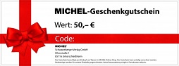 MICHEL-Geschenkgutschein 50€
