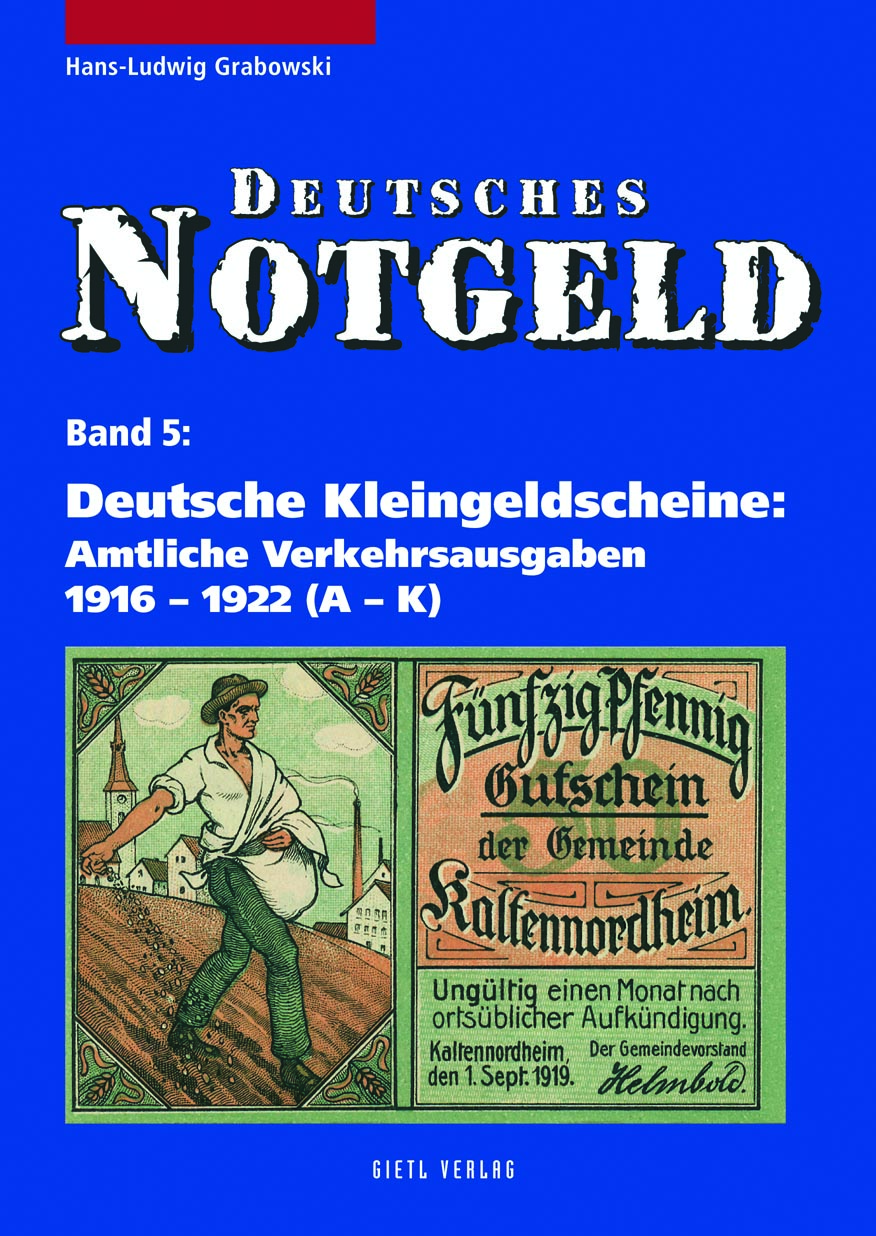 Band 5+6: Grabowski: Dt. Kleingeldscheine 1916-22 (1. Aufl. 2004